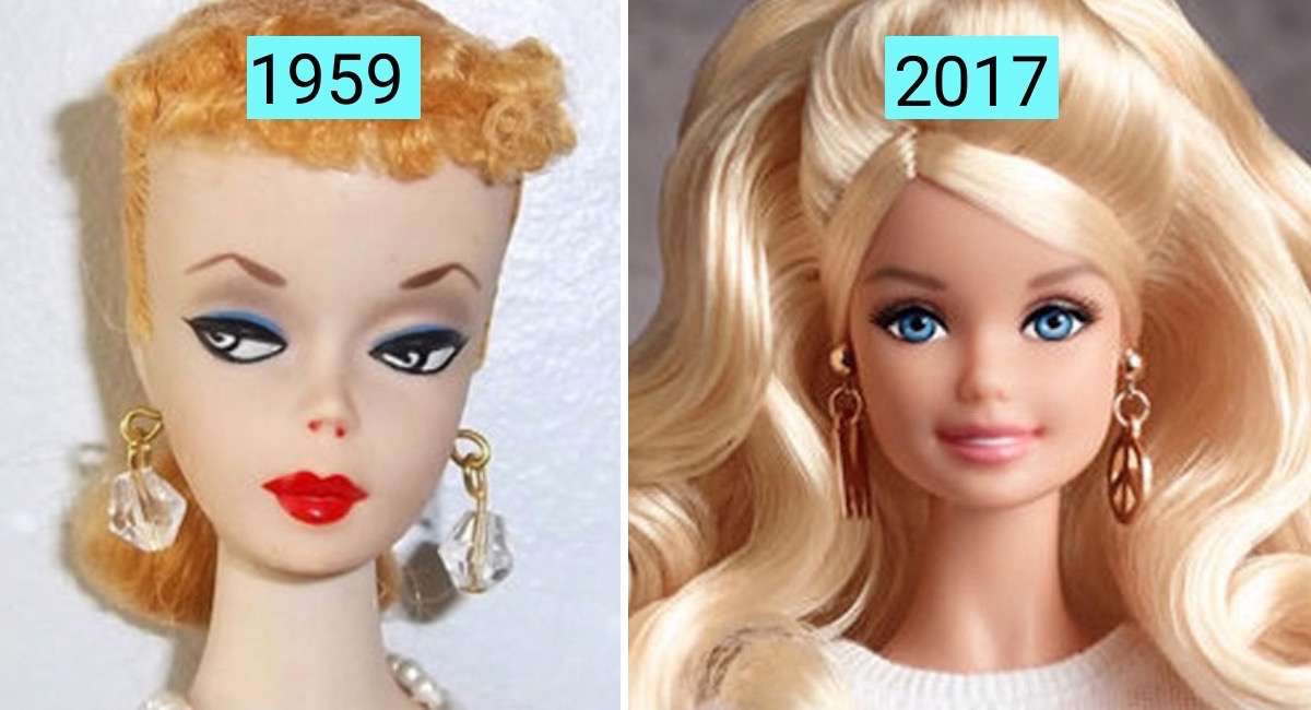 La Sorprendente Evolución De Barbie En El Tiempo. Las Primeras Eran Muy